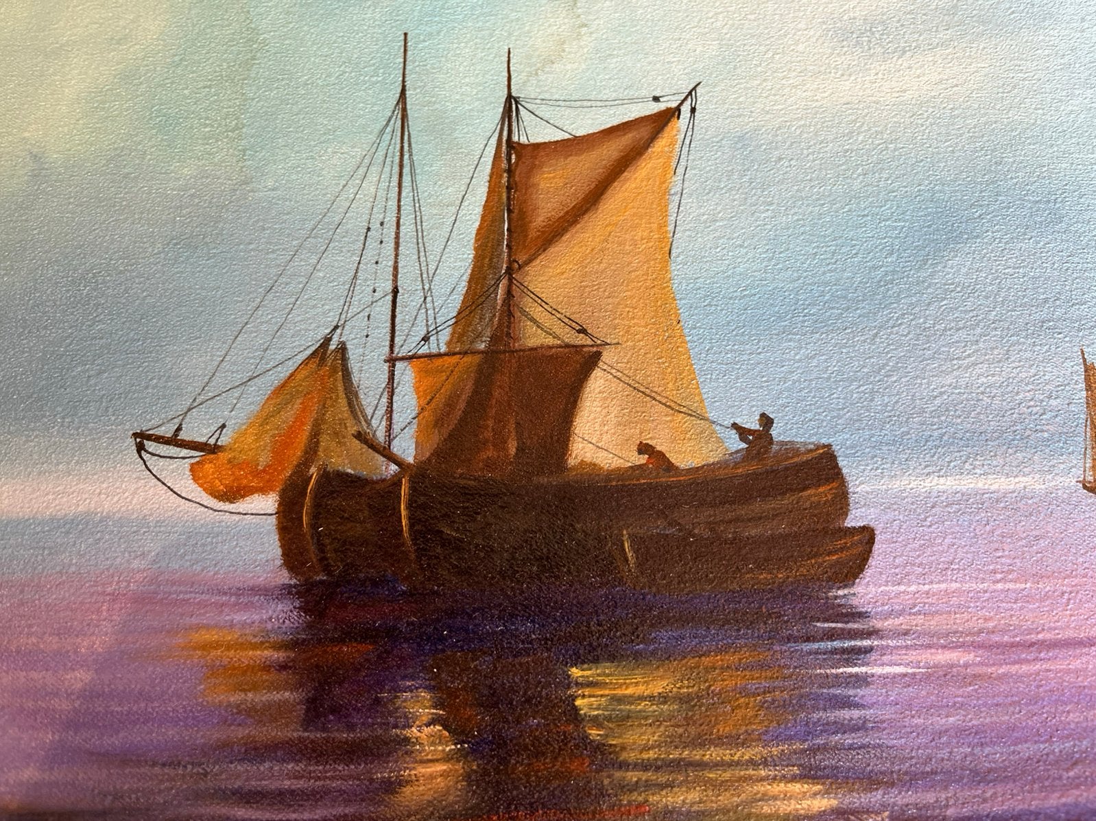 schildering uit Kroatië., Antiek en Kunst, Verzenden