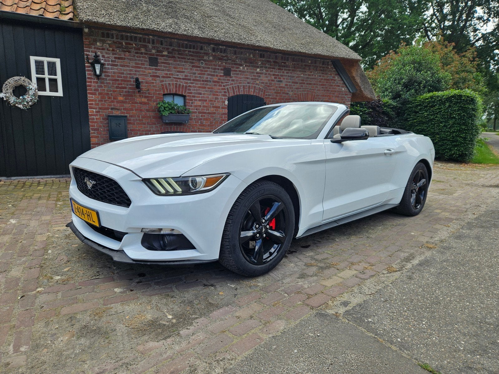 Ford mustang california special 2.3 zeer mooi ! full option!, Auto's, Ford, Automaat, Achterwielaandrijving, Euro 6, Cabriolet