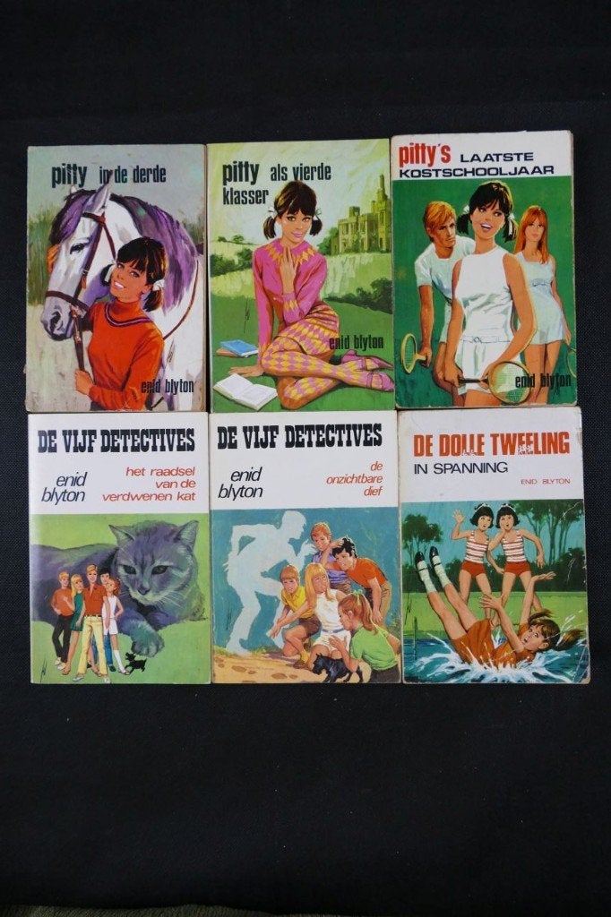 6x Boeken van Enid Blyton, Ophalen of Verzenden, Gelezen, Enid Blyton, Fictie