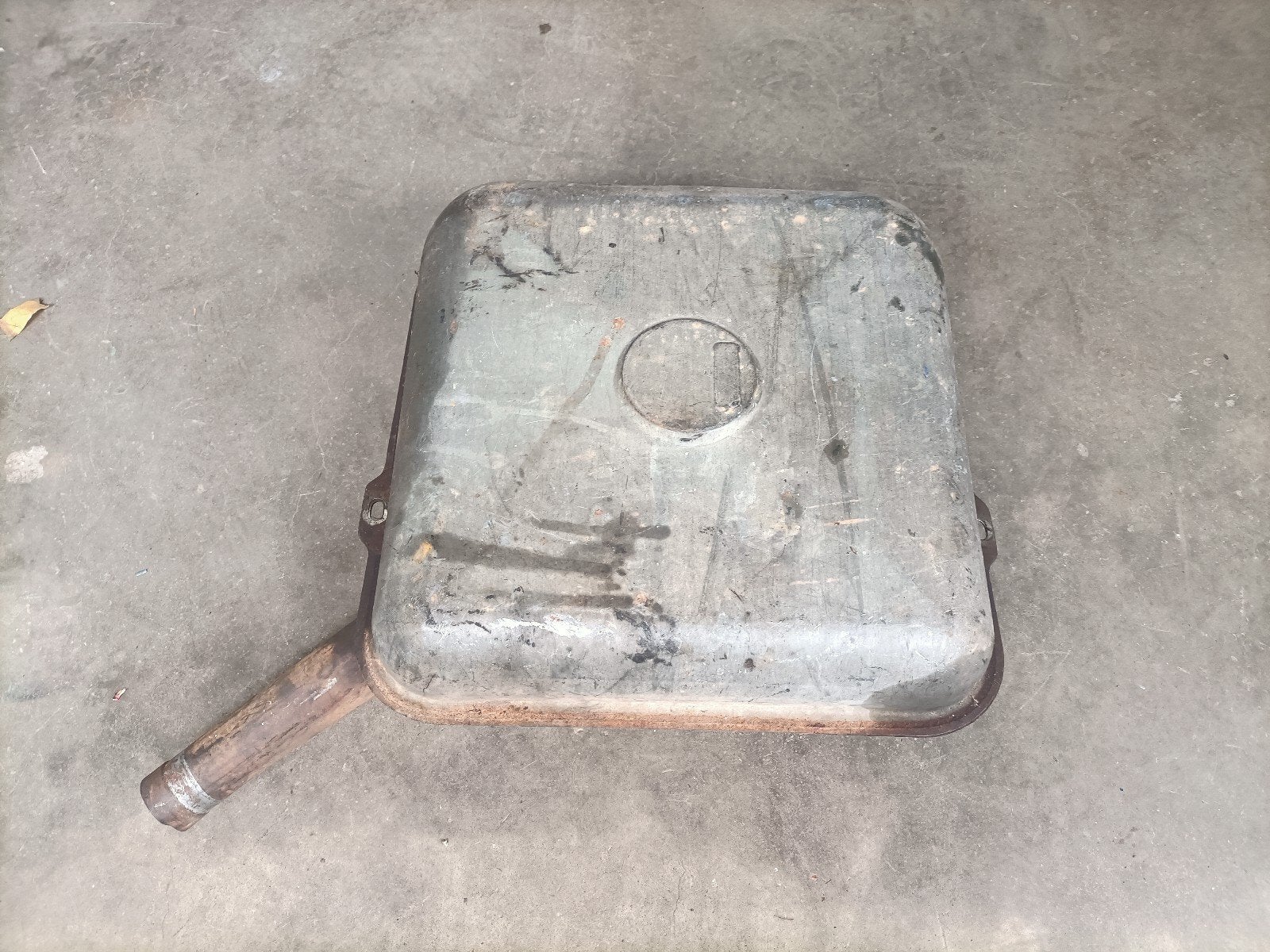 citroen 2cv benzinetank 25 liter, Ophalen