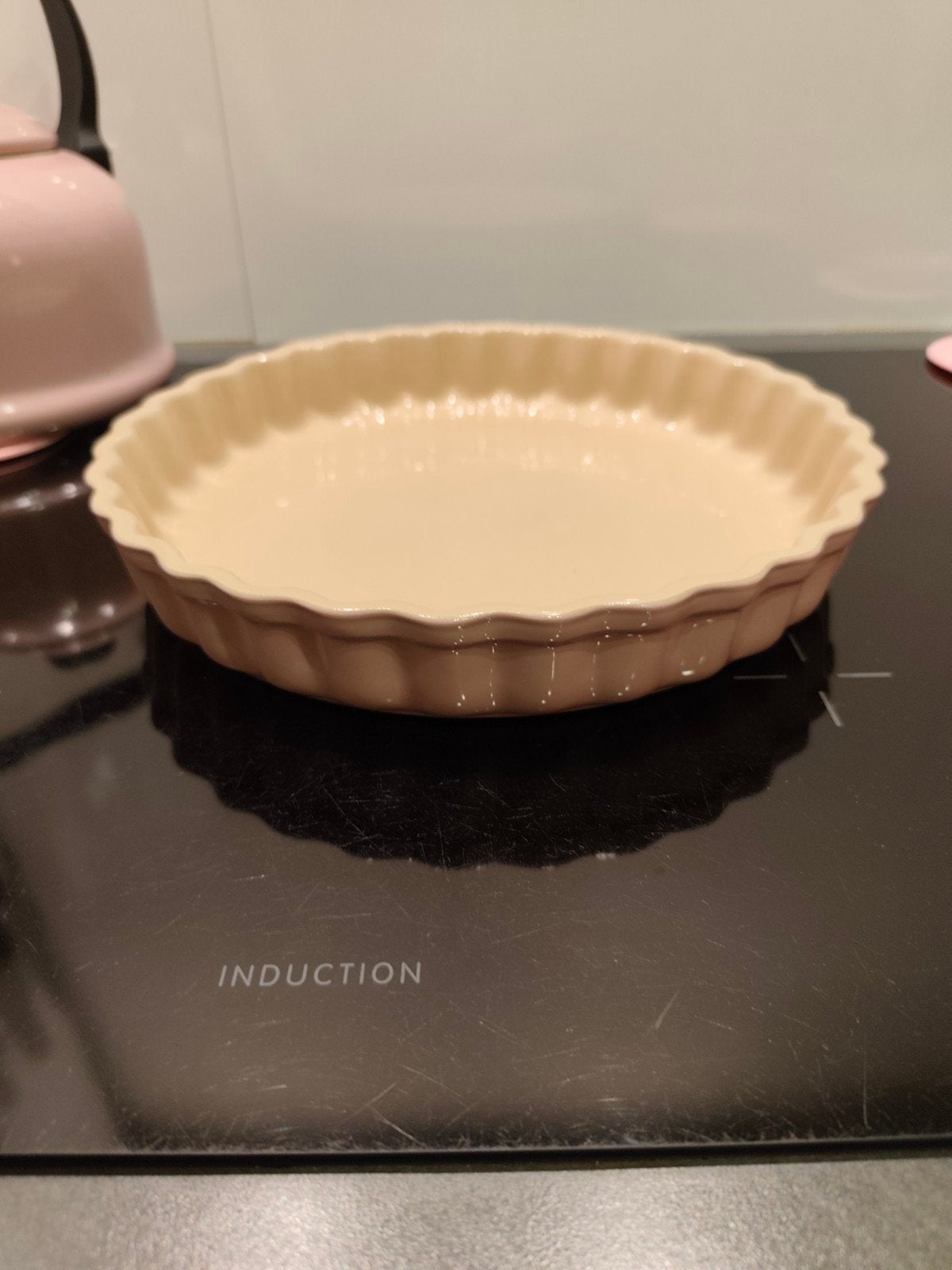 Vlaai/taart vorm  Le Creuset pink, Ophalen, Nieuw, Overige materialen, Le Creuset