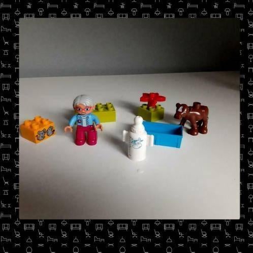 Lego / Duplo oma met kalfje, Kinderen en Baby's, Speelgoed | Duplo en Lego, Ophalen of Verzenden, Zo goed als nieuw, Complete set