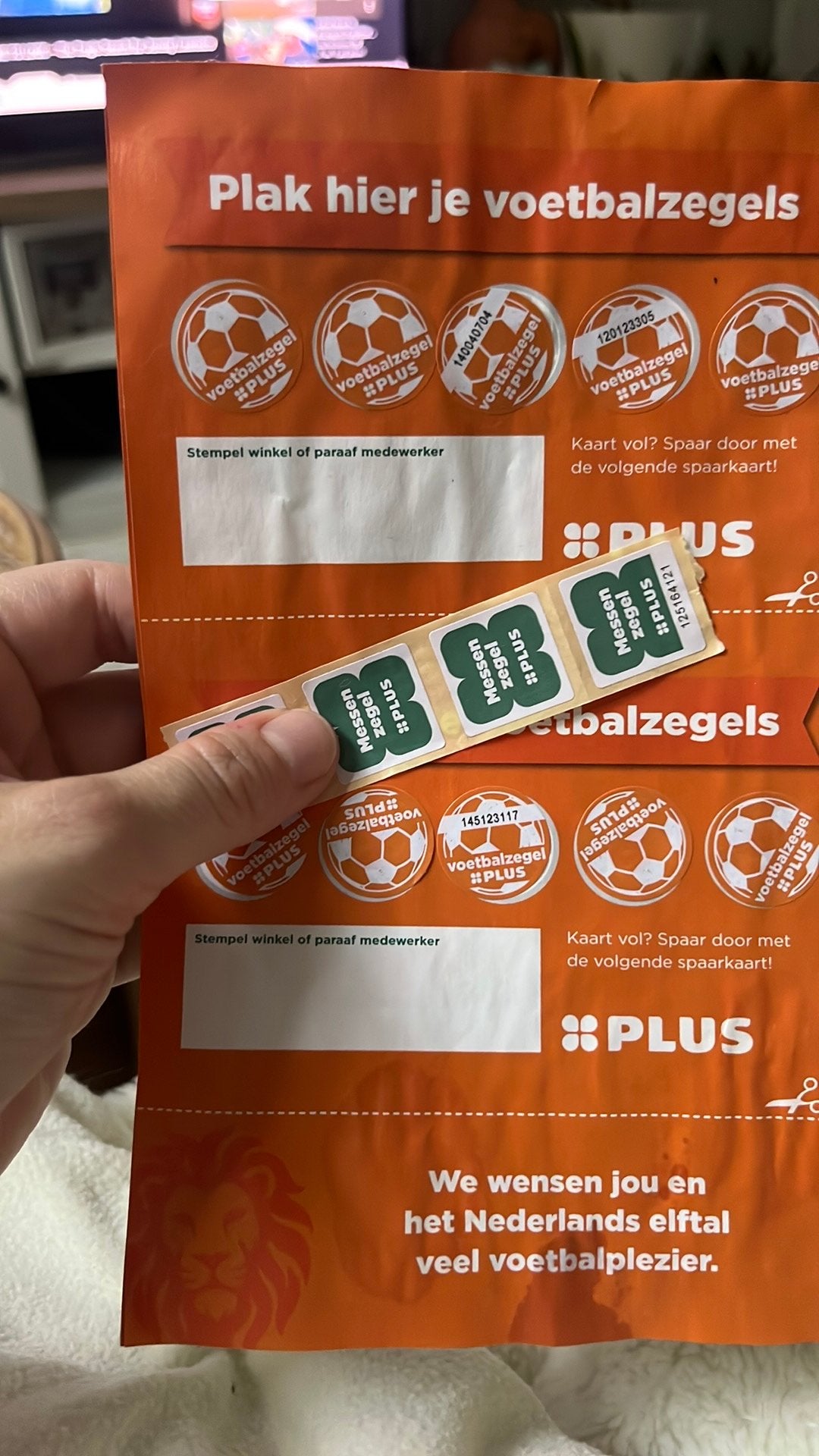Plus spaarzegels - zegels - Gratis op te halen, Ophalen of Verzenden, Winkel, Super of Benzinepomp, Zegels, Bonnen of Punten