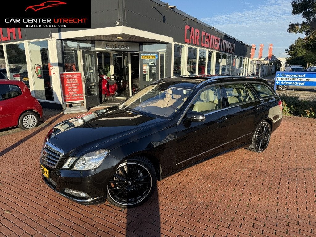 Mercedes-Benz E-Klasse Estate 350 CGI Avantgarde 4-Matic FUL, Auto's, Automaat, Gebruikt, Automatische klimaatregeling, Zwart