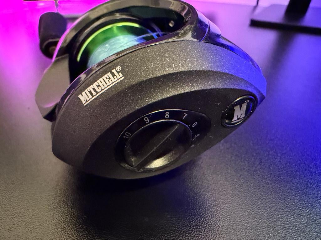 Mitchell MX3 Baitcasting Reel, Ophalen of Verzenden, Zo goed als nieuw, Molen