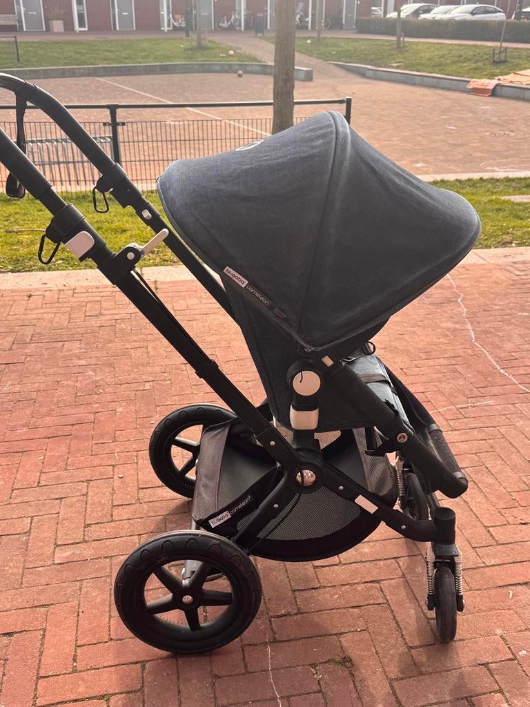 Bugaboo Cameleon 3 kinderwagen, Limited Edition Jeans, Ophalen, Gebruikt, Bugaboo, Luchtbanden