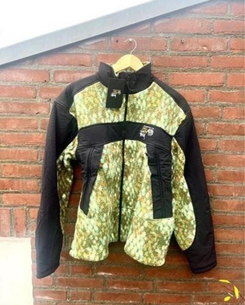 Mountain hardwear  Stussy Fleece jack M camouflage outdoor, Verzenden, Nieuw, Maat 48/50 (M), Zwart