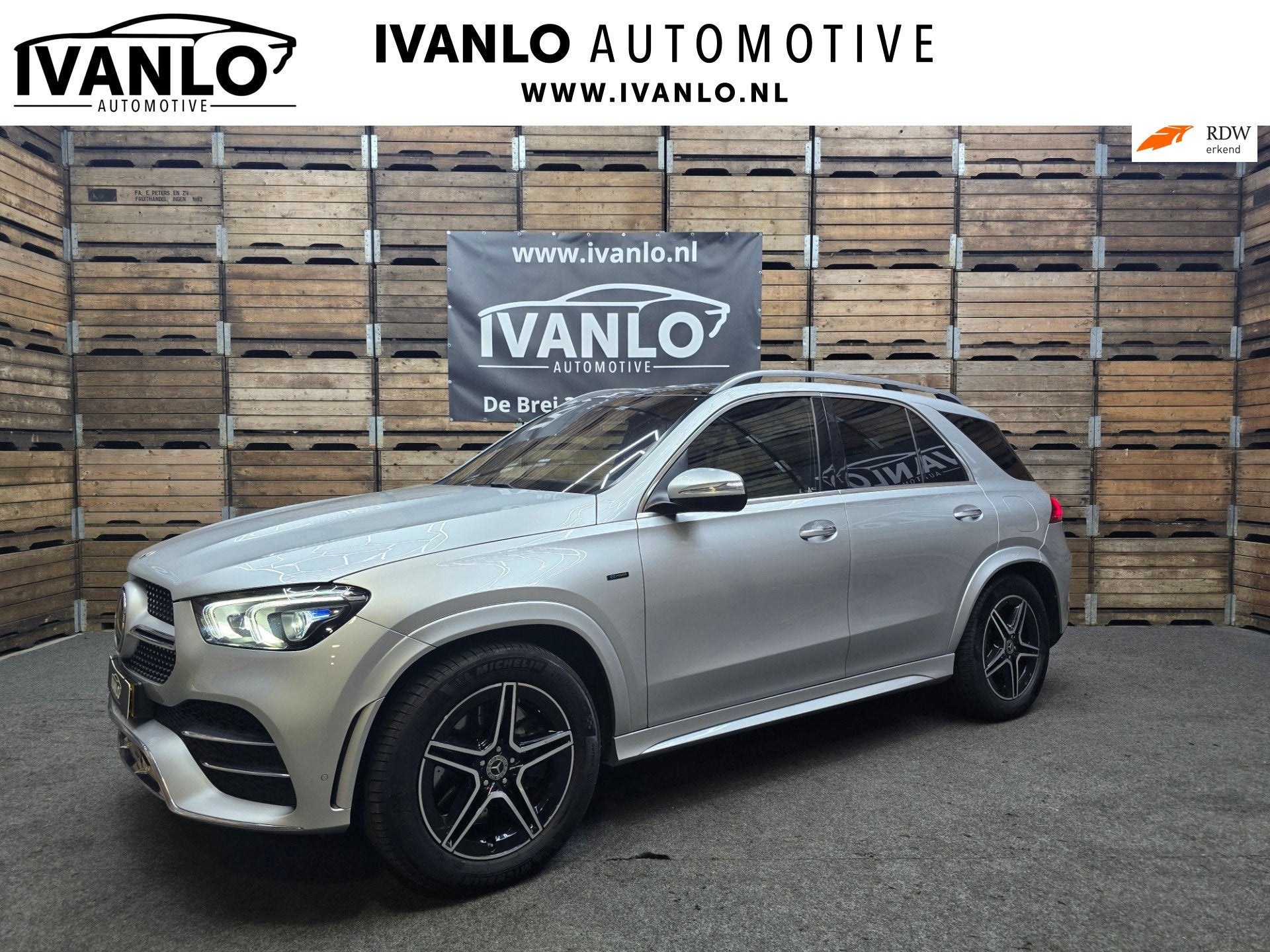 Mercedes-Benz GLE-klasse 350 e 4MATIC Premium Plus Luchtveri, Auto's, Automaat, Dealer onderhouden, Gebruikt, 4 cilinders