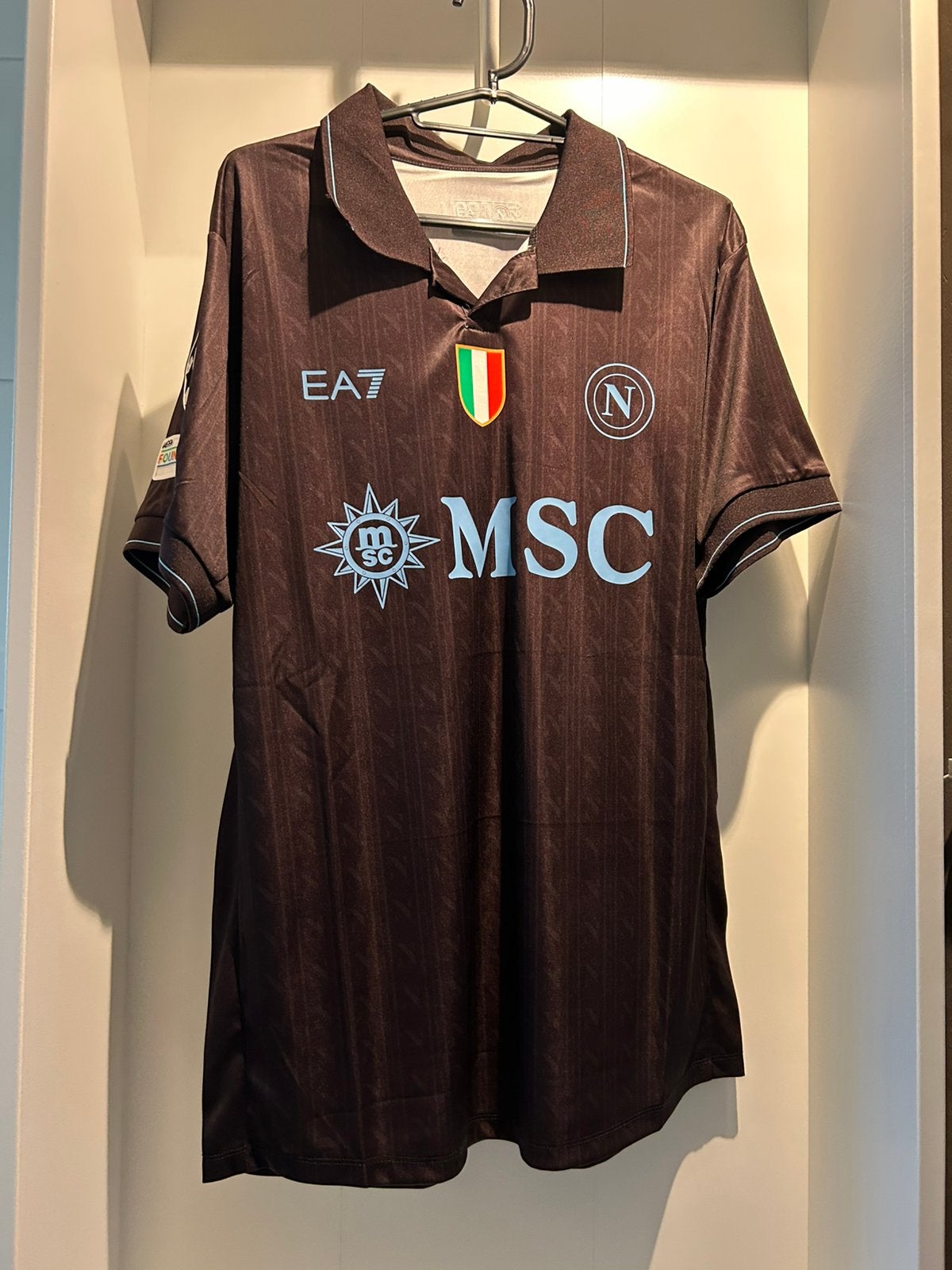 Napoli uit shirt 25/26 Noa Lang, Ophalen of Verzenden, Zo goed als nieuw, Maat 34 (XS) of kleiner, Korte mouw