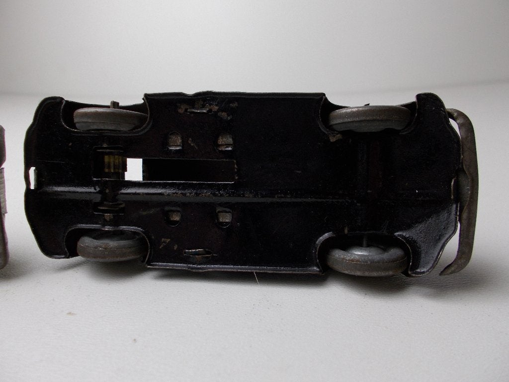 Jaren 40. 2 BLIKKEN OLDTIMERS. (Ingap?/Italy), Ophalen of Verzenden, Gebruikt, Auto, Overige merken