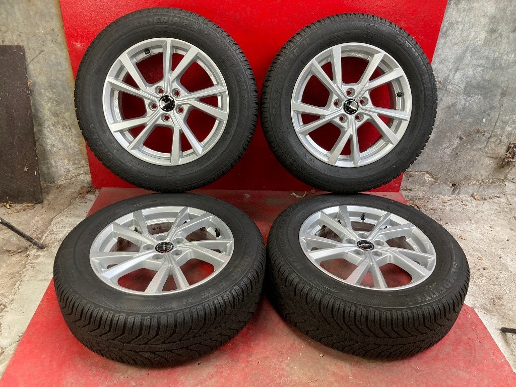 Winterbanden Volkswagen T Cross / Seat Arona 205/60R16, Gebruikt, 16 inch, ., Banden en Velgen