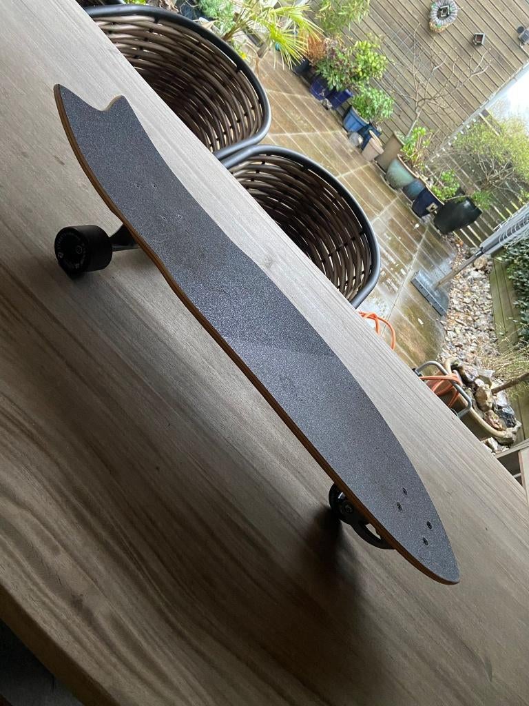 Surfskate Shark Attack Koa Zwart, Ophalen, Zo goed als nieuw