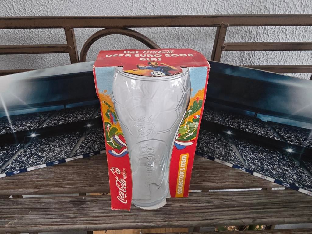 Coca-Cola UEFA Euro 2008 Glas in Verpakking, Ophalen, Nieuw, Frisdrankglas