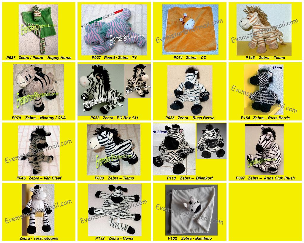 Zebra Happy Horse Ty CZ Amtoys Tiamo Hema Bijenkorf ea, Kinderen en Baby's, Ophalen, Zo goed als nieuw, Overige typen