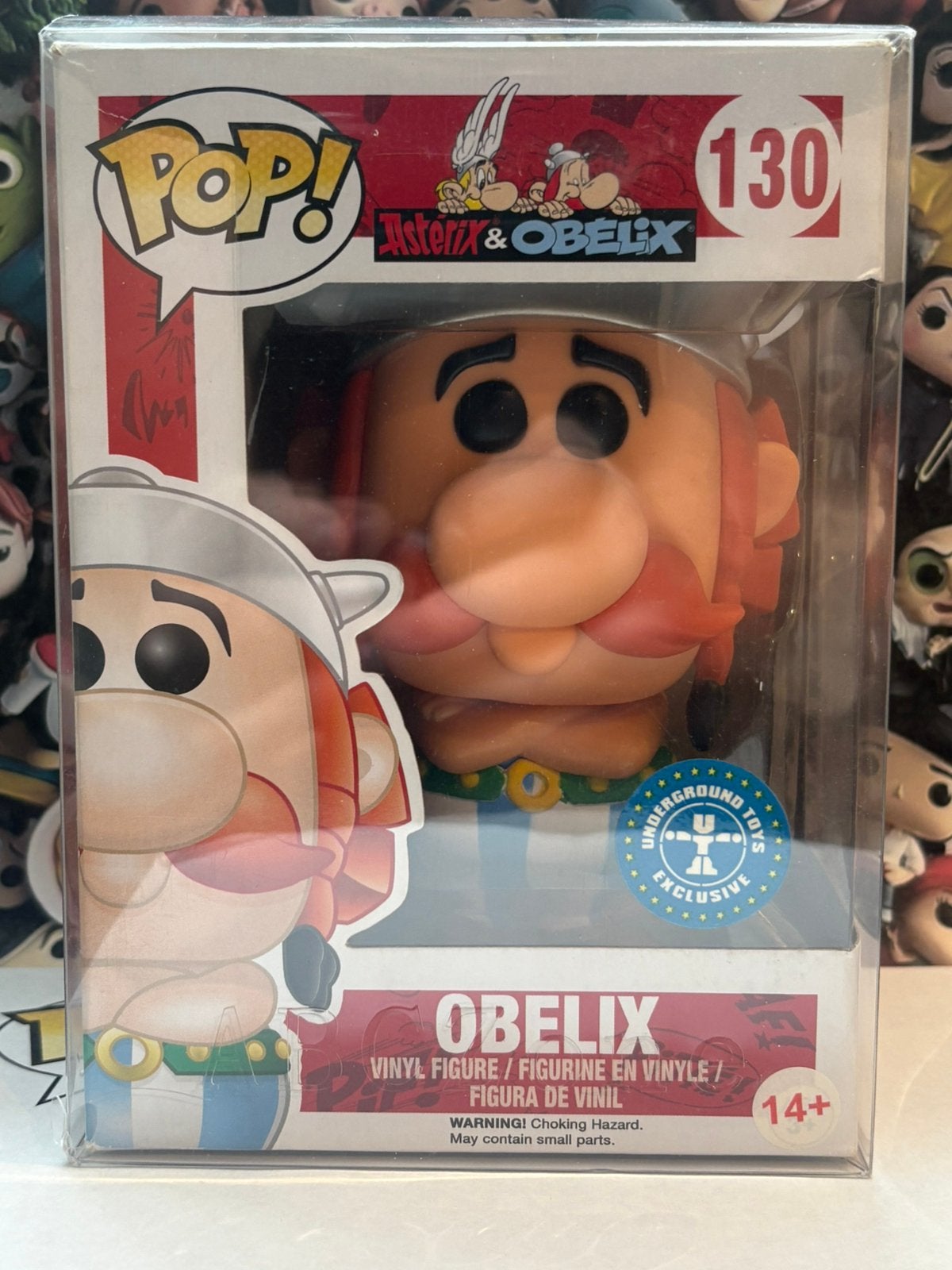 Funko pop Obelix 130 Asterix & obelix underground toys, Ophalen of Verzenden, Zo goed als nieuw