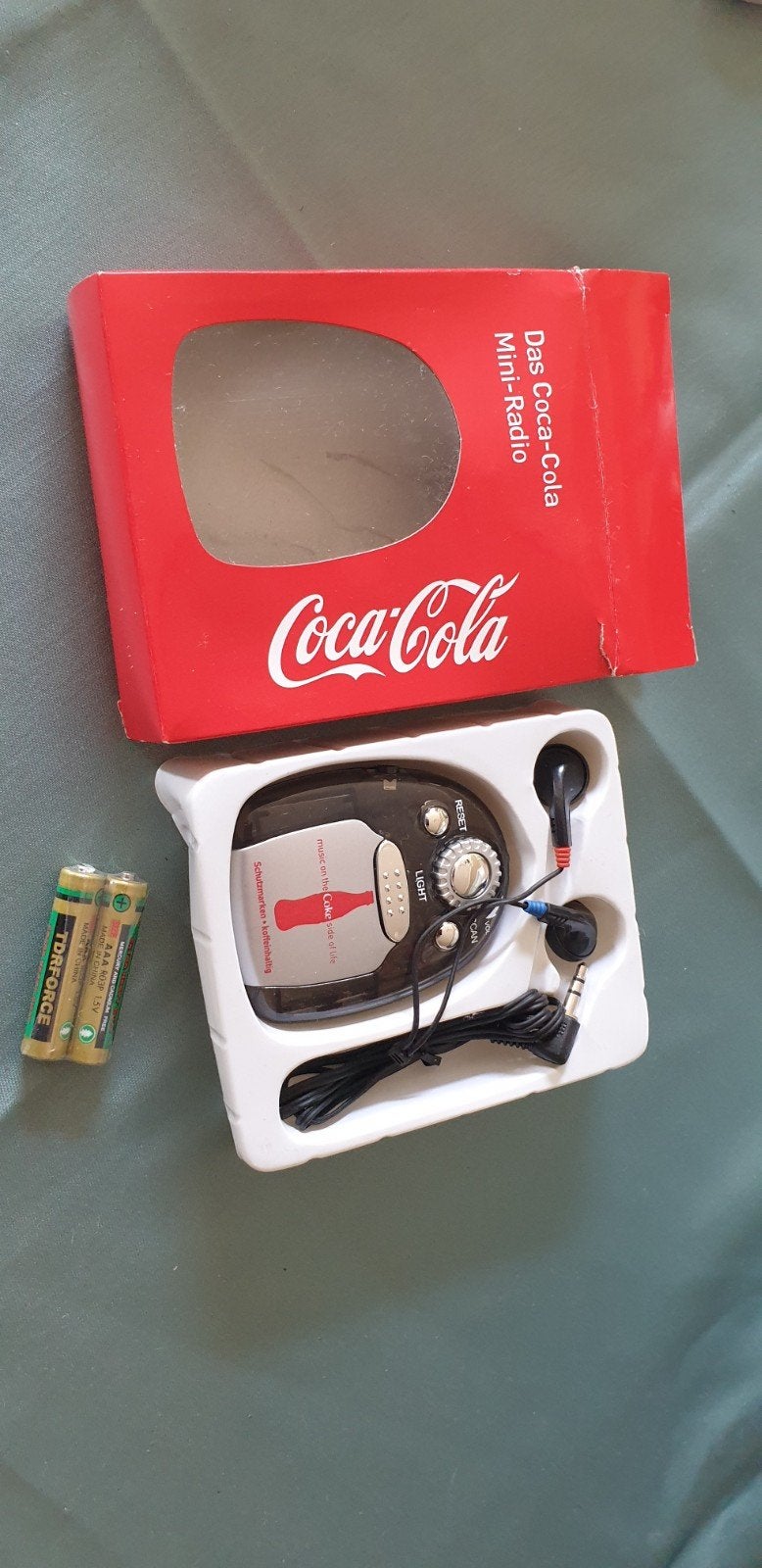 Coca Cola Mini Radio - Collectors Item voor de verzamelaar, Ophalen of Verzenden, Nieuw, Overige typen
