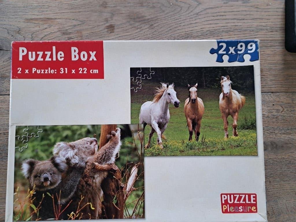 3 puzzels mag gratis bij een andere aankoop, Ophalen of Verzenden, Minder dan 500 stukjes, Gebruikt, Legpuzzel