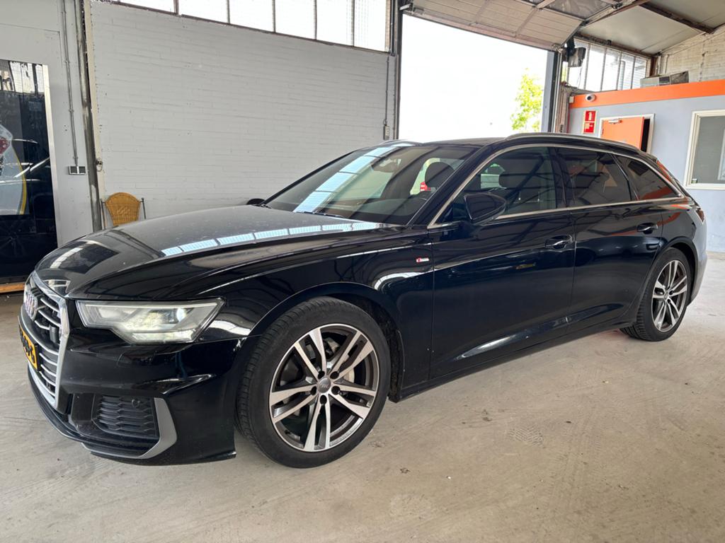 Audi A6 40 TDI s-line Zwart, 4 cilinders, 2000 kg, Zwart, Stationwagon