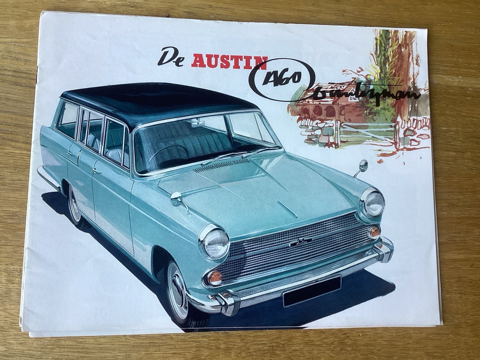 Originele Austin A60 Countryman brochure, Ophalen of Verzenden, Zo goed als nieuw, Overige merken