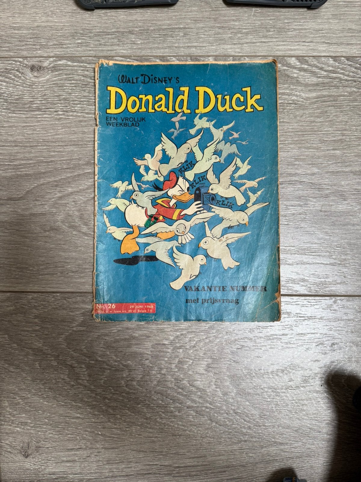 Verzameling oude Donald Duck strips, Meerdere stripboeken, Ophalen, Gelezen