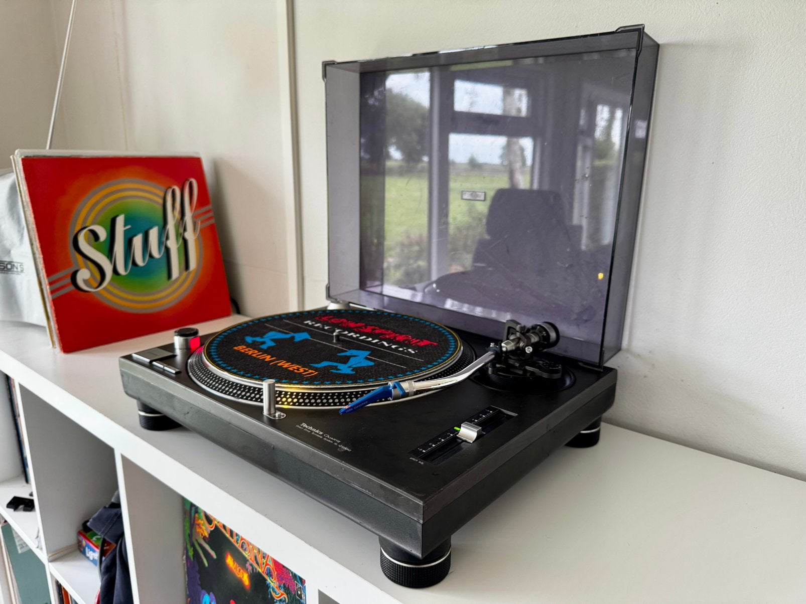 Technics SL-1210mk2 Ortofon Concorde DJ, Audio, Tv en Foto, Platenspelers, Ophalen, Gebruikt, Pitch-regelaar, Platenspeler