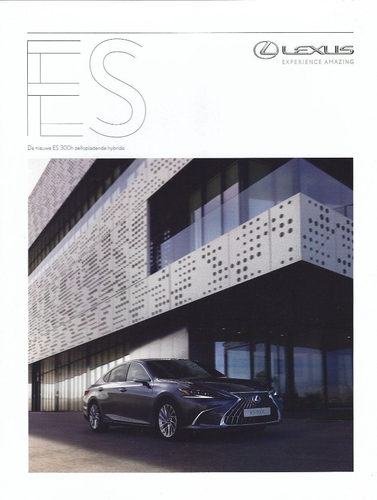 Brochure Lexus ES 300h 2021, Ophalen of Verzenden, Zo goed als nieuw, Overige merken