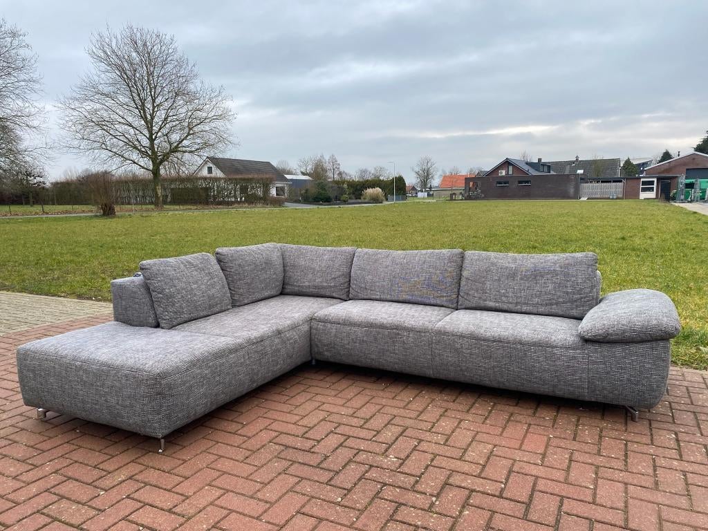 Montèl Unique Stoffen Hoekbank–Diepe Lounge–Gratis Levering, 250 tot 300 cm, Verzenden, Hoekbank, 75 tot 100 cm