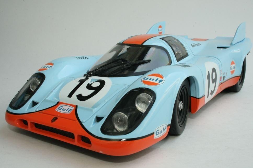 Norev 1/18 Porsche 917K - Le Mans 1971 (Gulf), Hobby en Vrije tijd, Modelauto's | 1:18, Ophalen of Verzenden, Nieuw, Auto, Norev