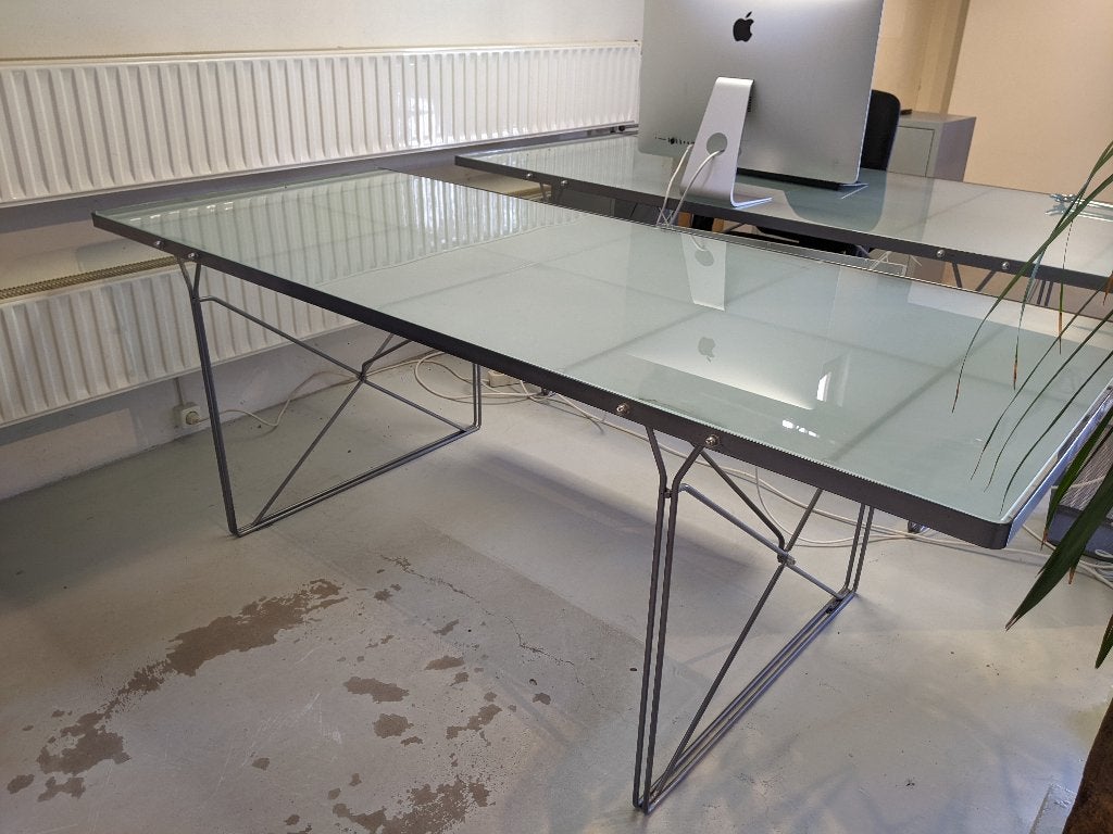 Ikea Eettafel Moment - Niels Gammelgaard - 2 stuks, Ophalen, Idustrieel, 200 cm of meer, 50 tot 100 cm