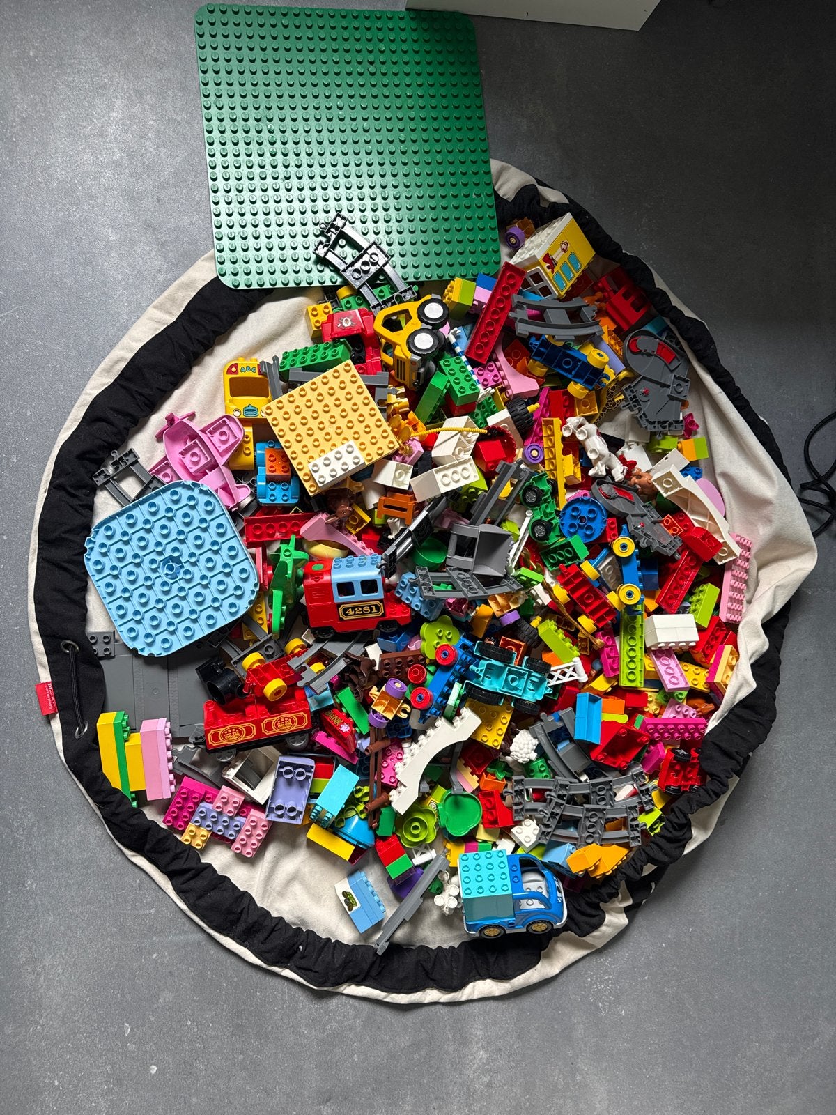 Grote partij LEGO Duplo - 9 kg speelplezier!, Ophalen, Gebruikt, Inclusief extra onderdelen, Duplo