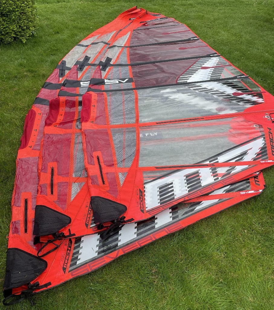 Severne Mach7 Slalom Zeilen, Watersport en Boten, Windsurfen, Ophalen, 6.5 m² tot 8 m², Severne, Zeil