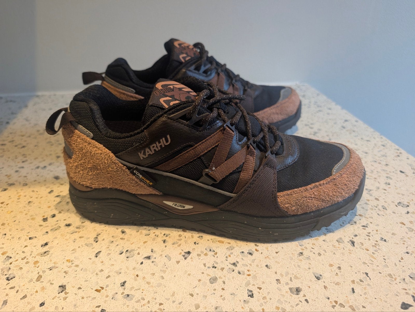 Karhu Fusion XC WP Sneakers: 1x gedragen, Karhu, Zwart, Nieuw, Ophalen of Verzenden
