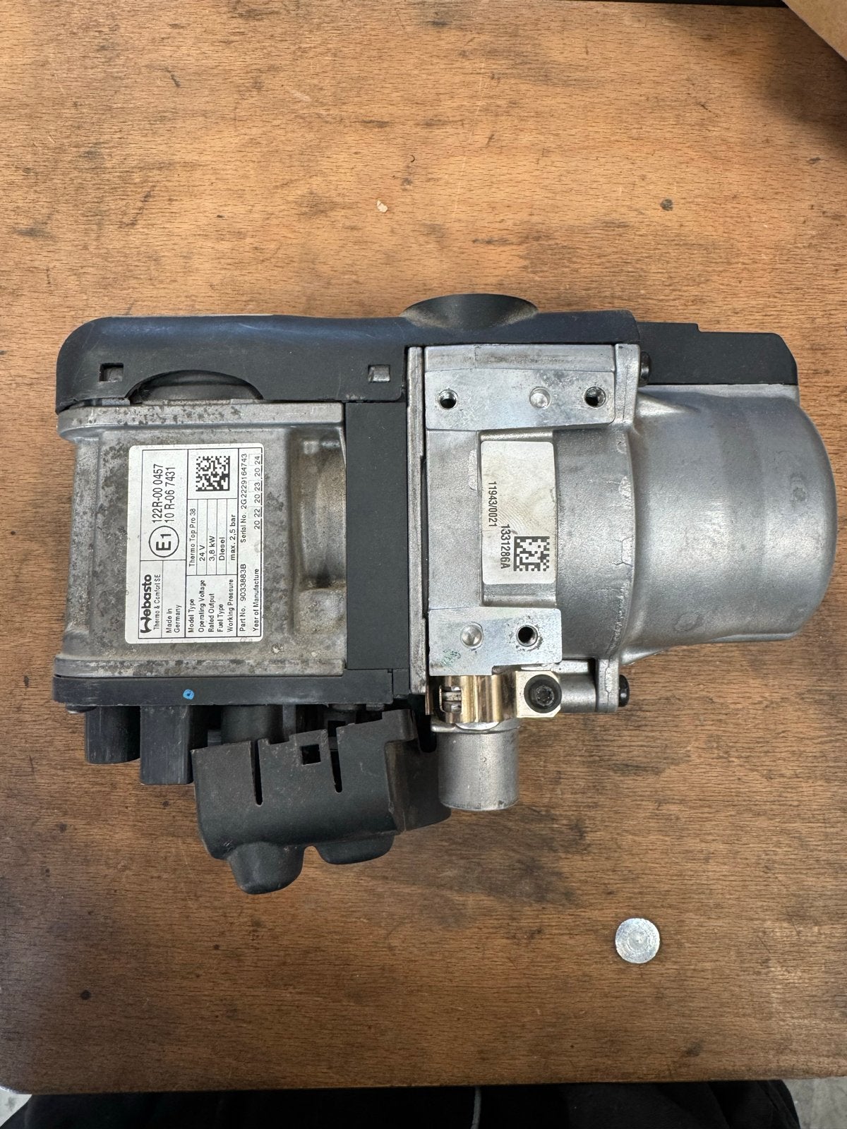 Webasto Standkachel Thermo Top Pro 38 - gereviseerd, Ophalen of Verzenden, Gereviseerd, Universele onderdelen