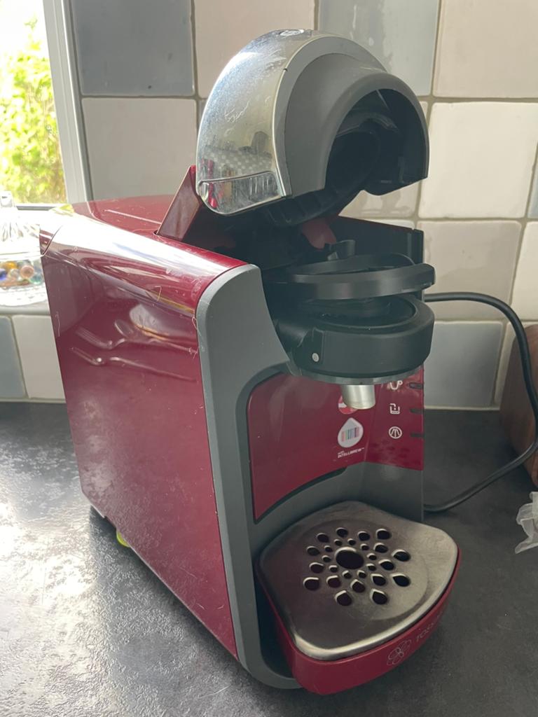 Tassimo koffiezetapparaat, Gebruikt, Koffiemachine, Ophalen of Verzenden, 1 kopje