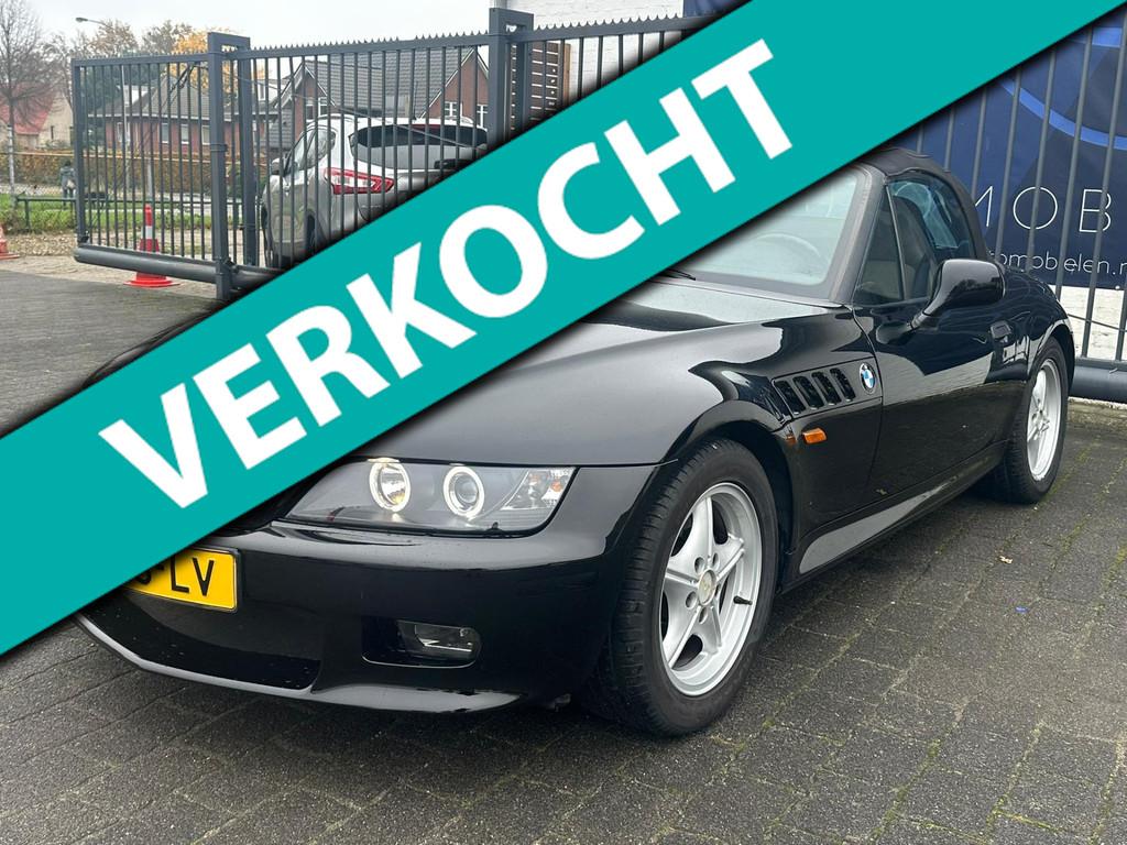 BMW Z3 Roadster 1.9 / AIRCO / STOELVERWARMING / HARD-SOFT TO, Auto's, BMW, Stoelverwarming, Achterwielaandrijving, Gebruikt, Cabriolet