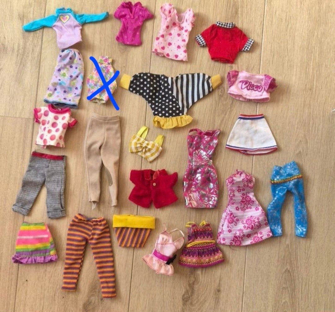 Barbie kleertjes, Ophalen of Verzenden, Gebruikt, Barbie