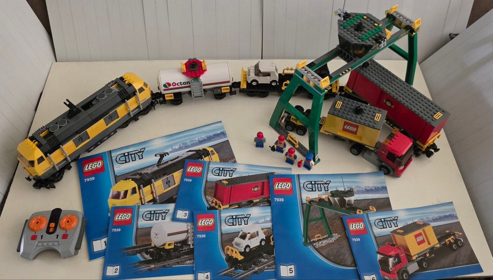 LEGO City Vrachttrein 7939 met rails en afstandsbediening, Kinderen en Baby's, Speelgoed | Duplo en Lego, Ophalen of Verzenden