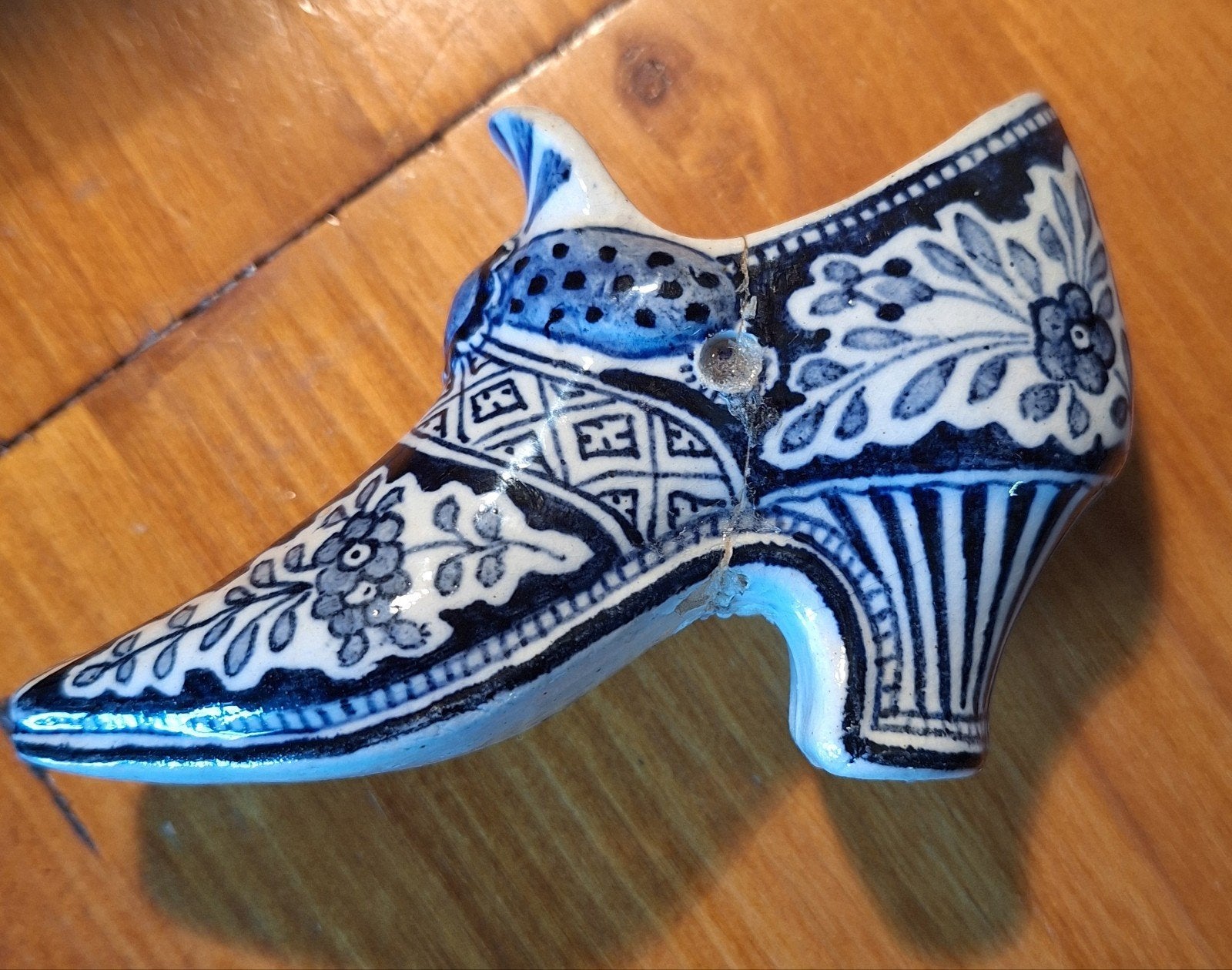 Antieke De Porseleyne Fles Schoen 19e Eeuw, Ophalen of Verzenden