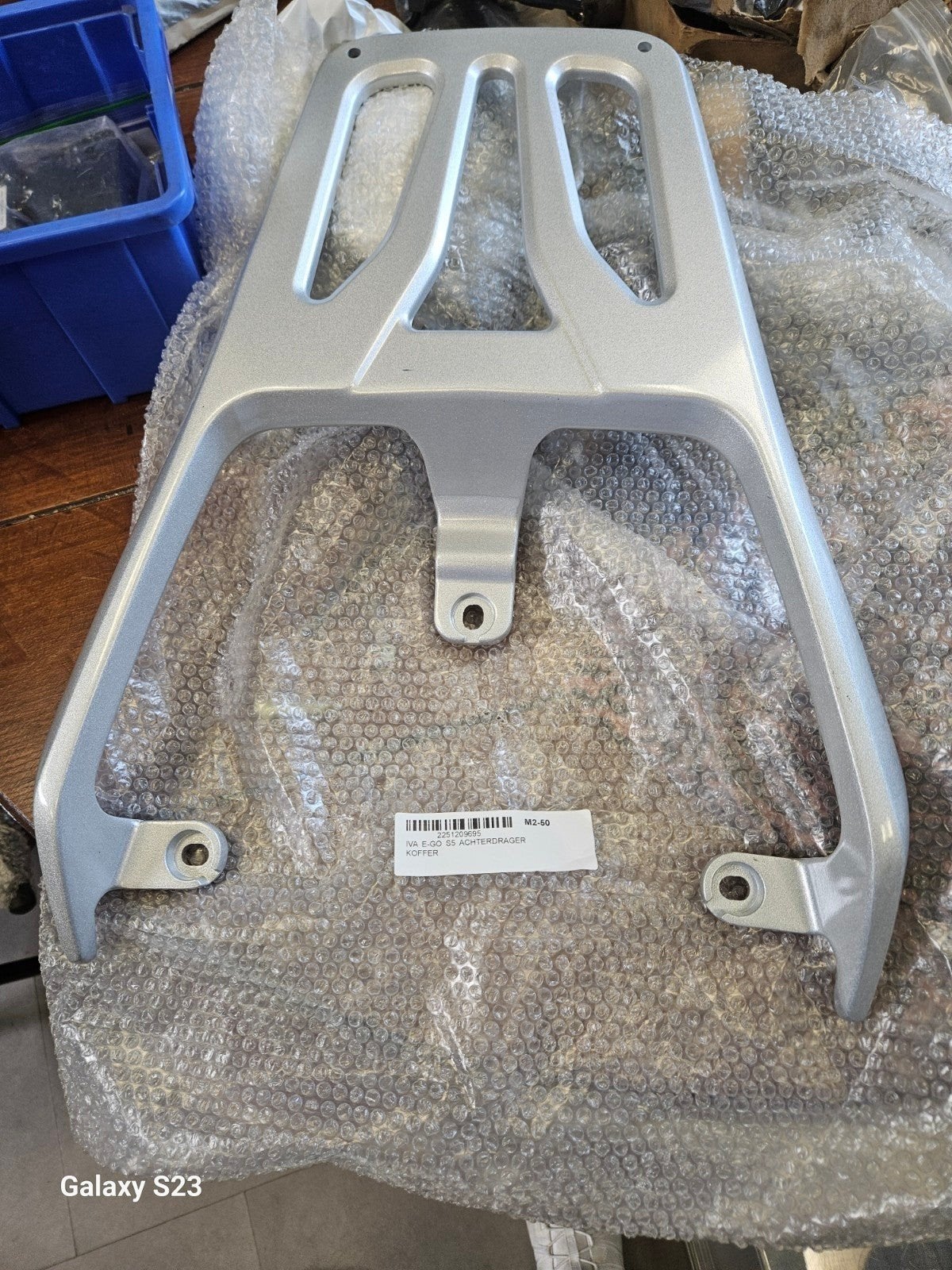 Achterdrager IVA E-GO S4/S5 Zilver (Nieuw), Ophalen of Verzenden, Nieuw