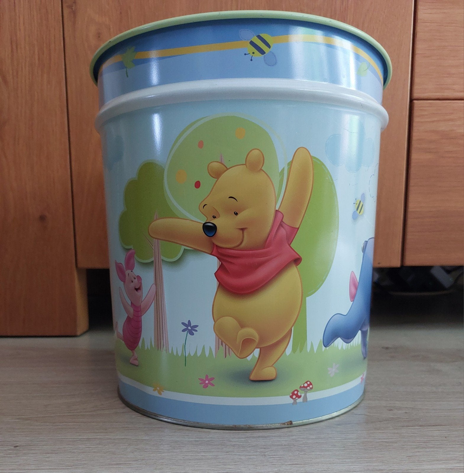 Disney Winnie de Poeh Prullenbak / Opbergton, Ophalen, Gebruikt