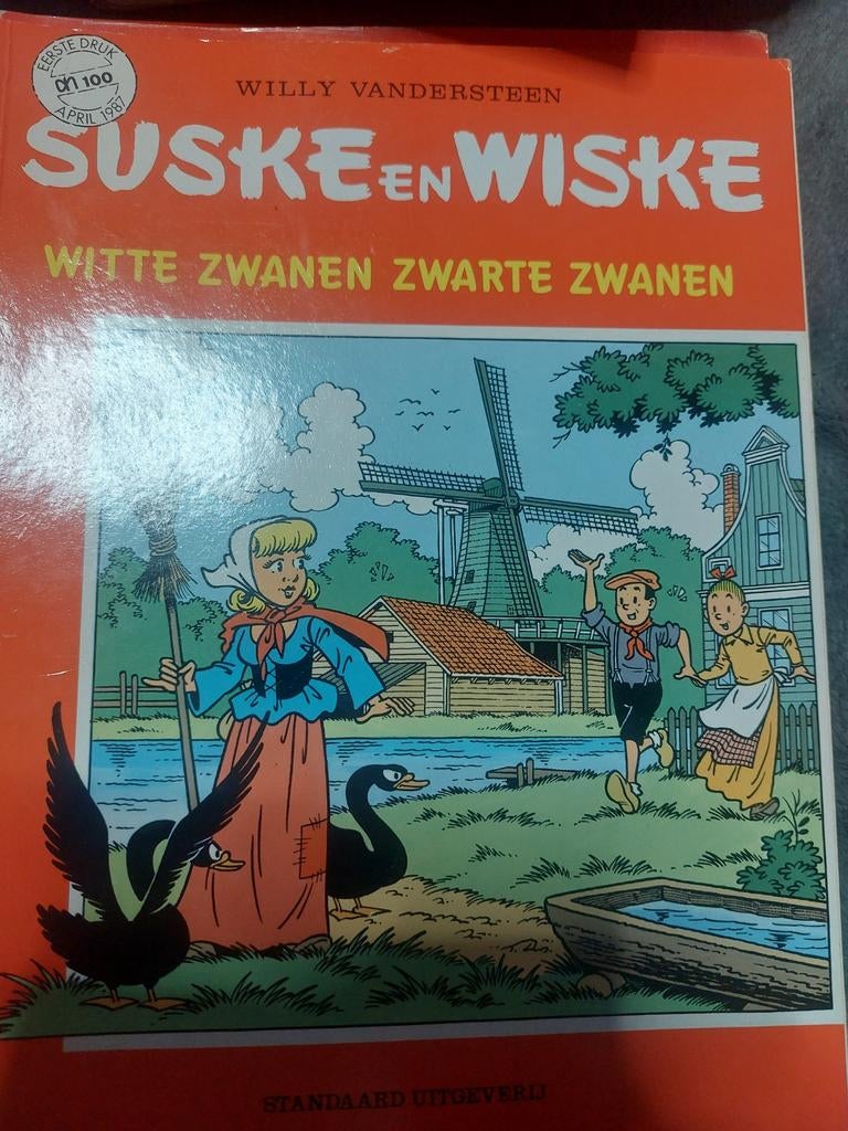 Suske en Wiske: Witte Zwanen Zwarte Zwanen (Eerste Druk), Boeken, Ophalen of Verzenden