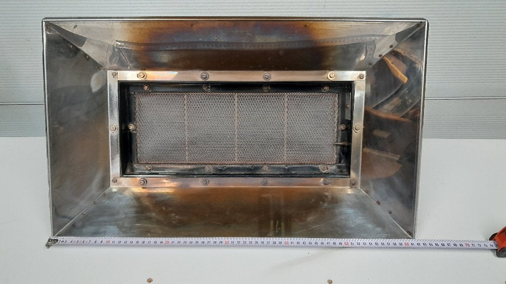 Gebruikte gasheater voor terras of werkplaats, Tuin en Terras, Ophalen, Gebruikt, Gas, Wand