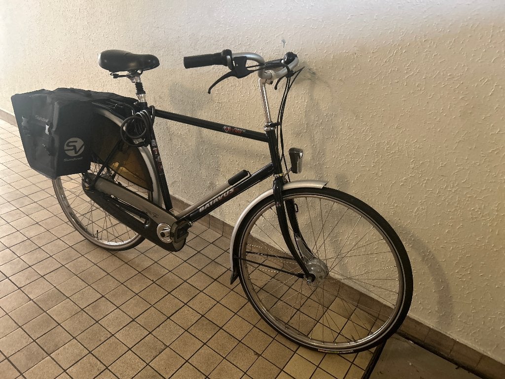 Herenfiets 28 inch, Fietsen en Brommers, Fietsen | Heren | Herenfietsen, Ophalen, Batavus, Zo goed als nieuw, 57 tot 61 cm