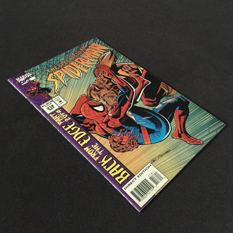 The Spectacular Spider-Man Vol.1 #218 (1994) NM- (9.2), Eén comic, Amerika, Marvel Comics, Nieuw