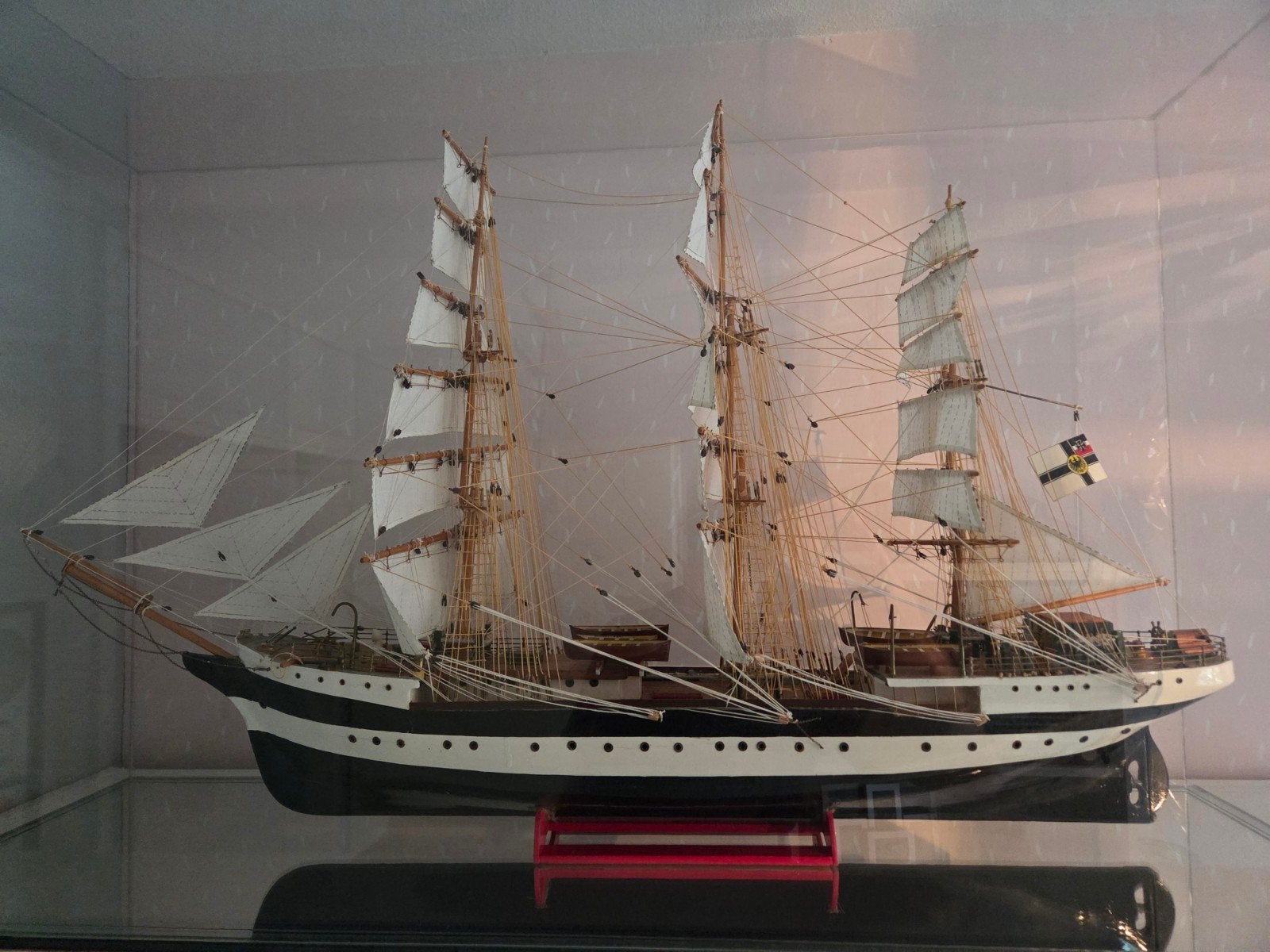 Prachtig handgemaakt klassiek zeilschip., Hobby en Vrije tijd, Modelbouw | Boten en Schepen, Ophalen
