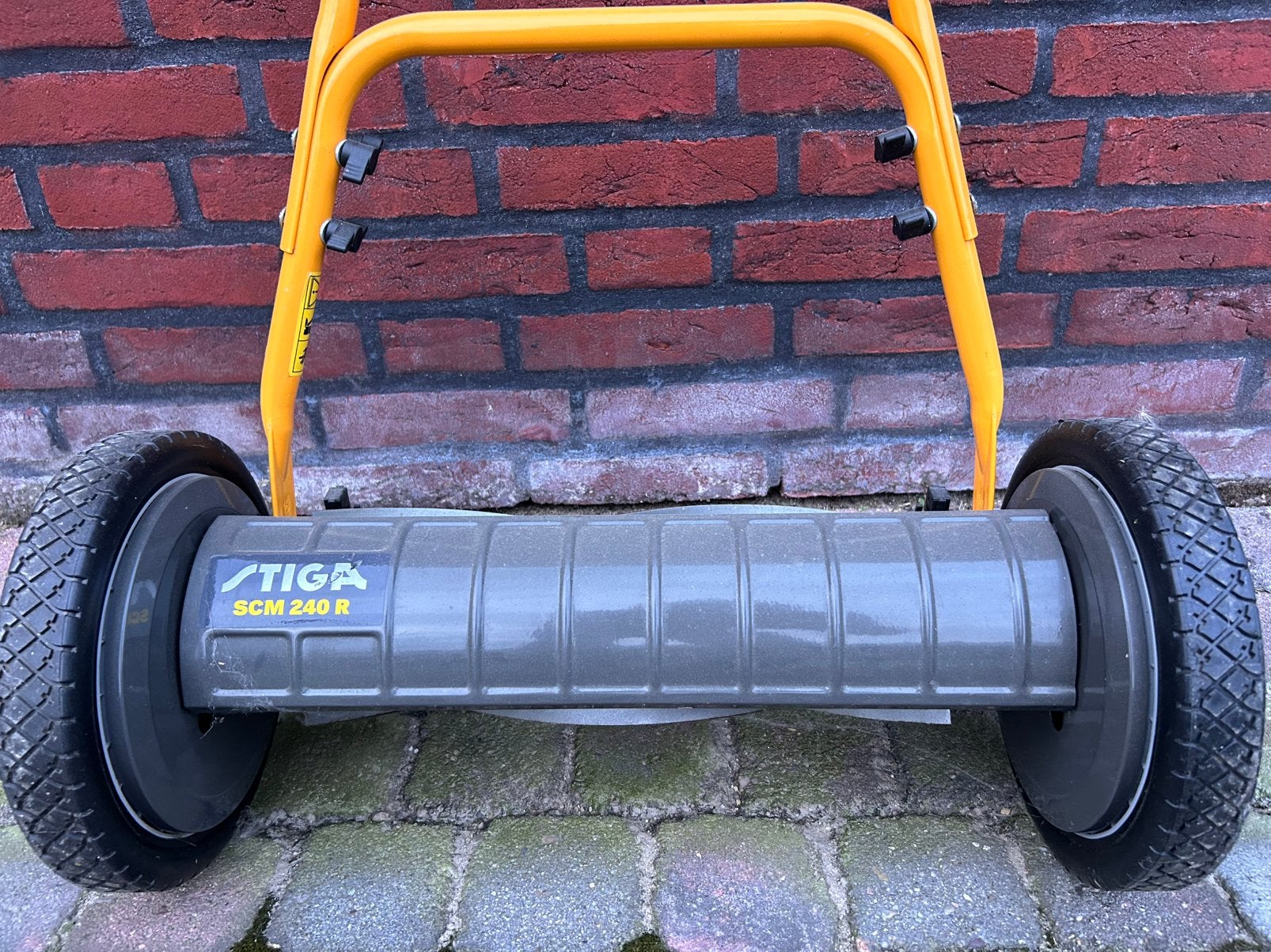 Fijne Stiga handmaaier, niet eens een seizoen gebruikt, Tuin en Terras, Ophalen of Verzenden, Zo goed als nieuw
