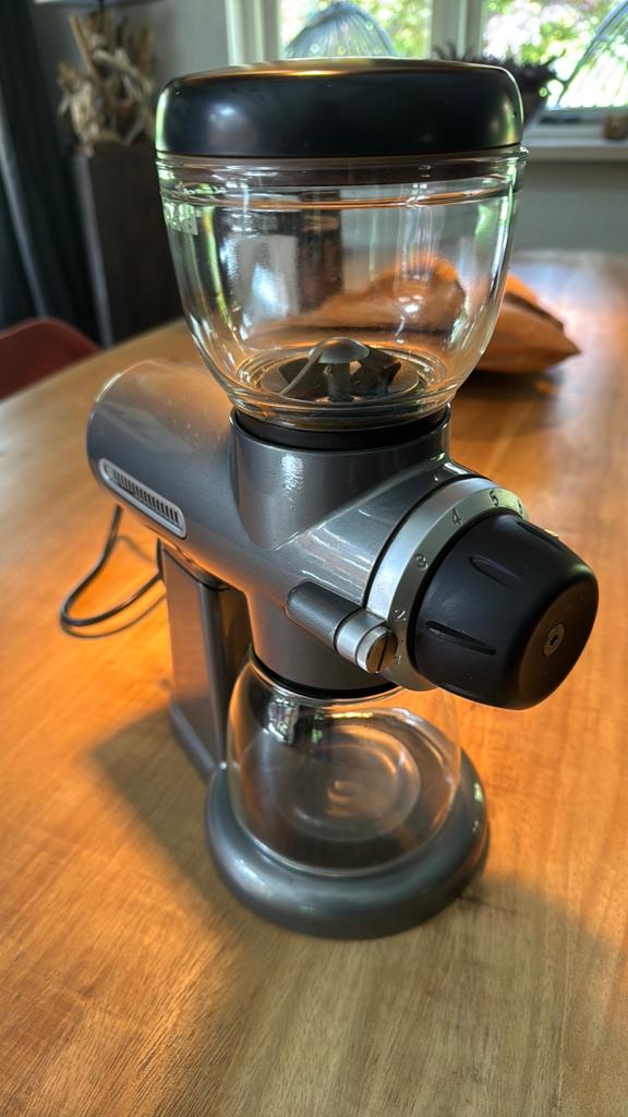 Kitchenaid artisan koffiebonenmaler, Ophalen of Verzenden, Zo goed als nieuw, Koffiemachine