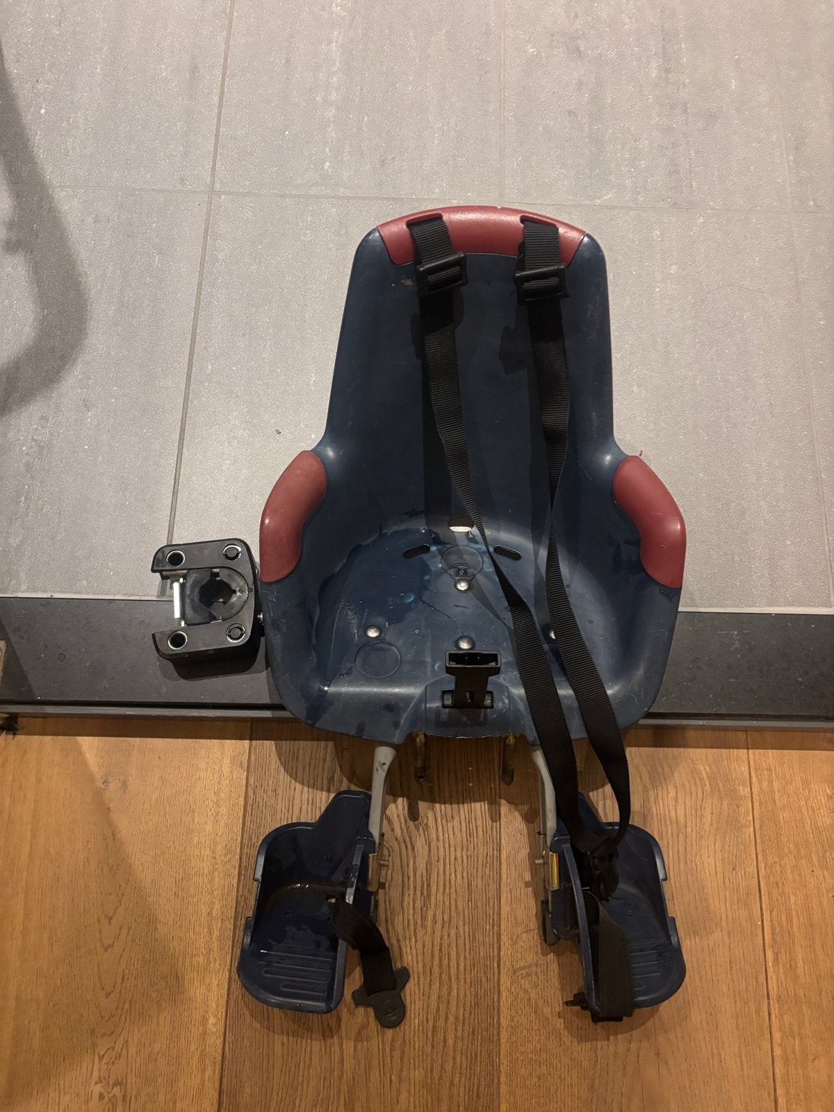 Bobike Mini S fietszitje voor, Ophalen, Gebruikt, 9 t/m 18 kg, Voorzitje