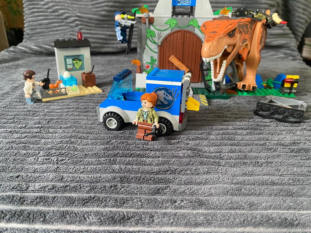 Lego Jurassic World 10758, Jurassic World, Lego, Ophalen of Verzenden, Zo goed als nieuw