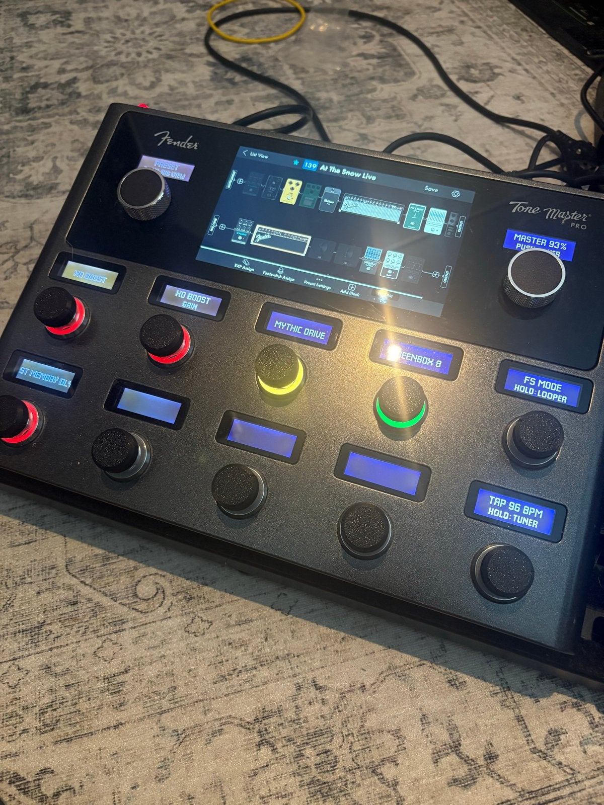 Fender Tone Master Pro Multi-effect Processor, Muziek en Instrumenten, Ophalen of Verzenden, Zo goed als nieuw, Multi-effect